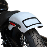 PAUL YAFFE BAGGER NATION Fender and Frenched-In LED License Plate Kit - Chrome Frame - FXBB CRF-M8ST-SB-C