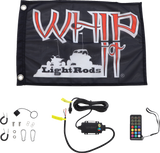 WHIPITLIGHTRODS 3' Light Rod Whip - White SB-RGBR-251