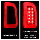 Spyder 97-03 Ford F150 Stylsd. F250 V3 Lght Bar LED Tail Lights - Blk Smk ALT-YD-FF15097V3-LBLED-BSM 5084248