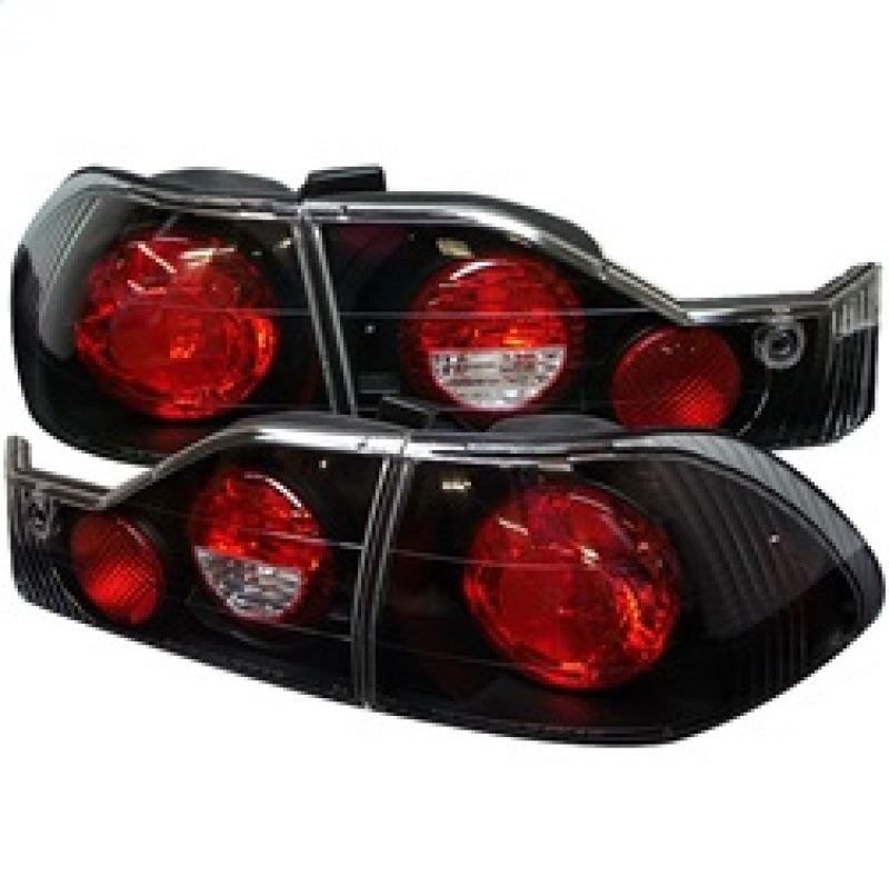 Spyder Honda Accord 98-00 4Dr Euro Style Tail Lights Black ALT-YD-HA98-BK 5004321