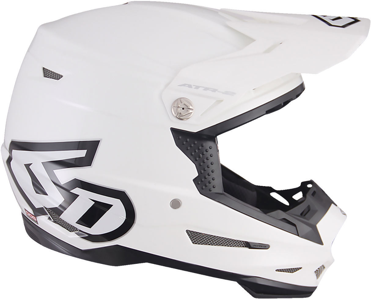 Casco 6D ATR-2 - Blanco brillante - Mediano 12-0526 