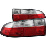 ANZO 1996-1999 BMW Z3 Taillights Red/Clear 221131