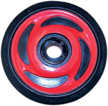 Parts Unlimited Idler Wheel With Insert/Bearing 6205-2rs - Indy Red - Group 8 - 5.35" Od X 0.75" Id R5350j-2 104c