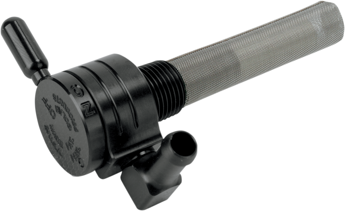 GOLAN PRODUCTS Backward Petcock - Black - 3/8" NPT 75-516B-BLK