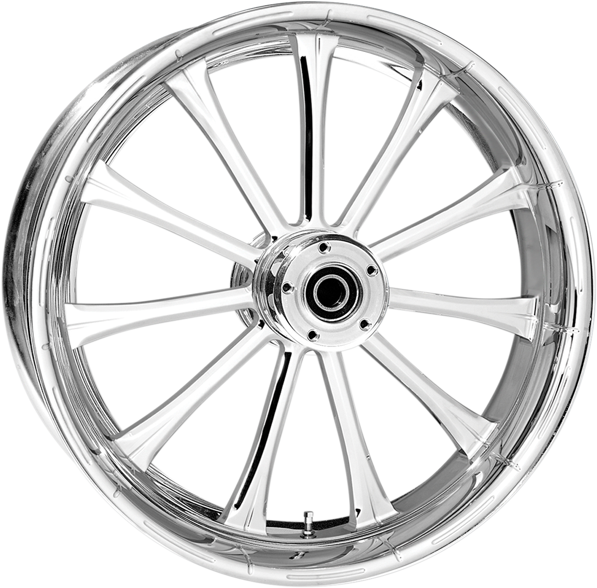 RC COMPONENTS Exile Rear Wheel - Single Disc/ABS - Chrome - 18"x5.50" 18550-9210A-122