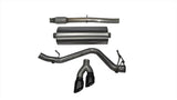 Corsa 14-17 Chevy Silverado 5.3L V8 CC / SB 3in Single Side Exit Touring Cat-Back Exhaust Black Tips 14848BLK