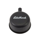 Edelbrock Round Cap w/ Nipple Black 4413