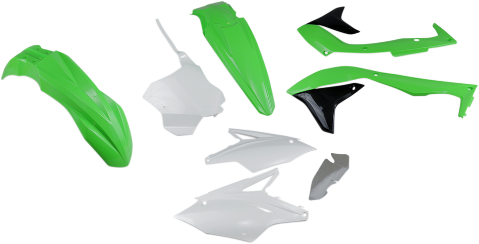 UFO Replacement Body Kit - OEM Green/White/Black KAKIT226-999
