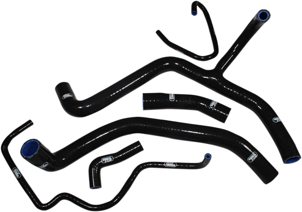 SAMCO SPORT Radiator Hose Kit - Black - Triumph TRI-16BLK