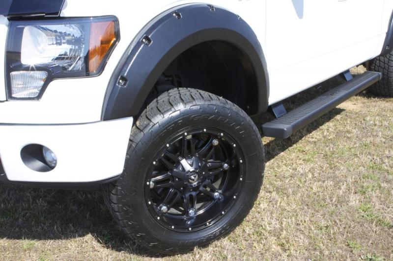 Lund 02-08 Dodge Ram 1500 RX-Rivet Style Smooth Elite Series Fender Flares - Black (4 Pc.) RX203S