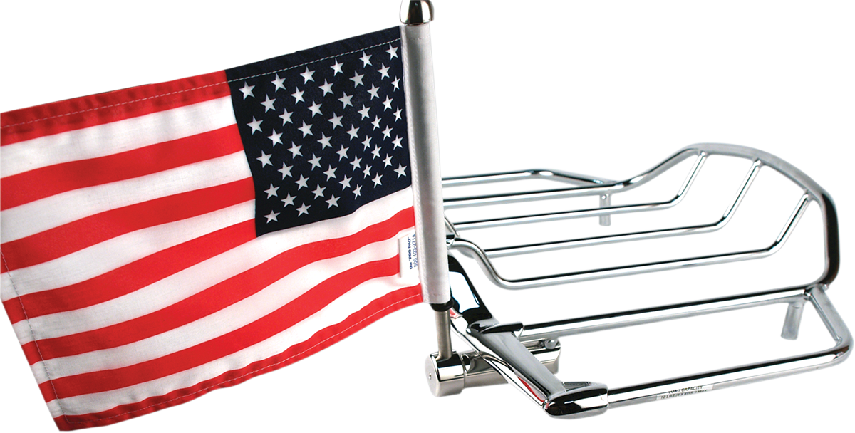 Soporte para bandera en rack PRO PAD - Con bandera de 6" X 9" - Air Wing RFM-RDVM 