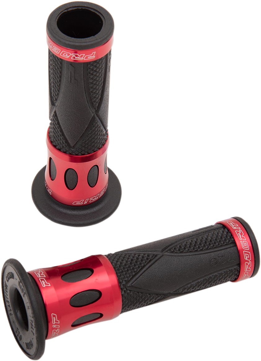 PRO GRIP Grips - 728 - Open Ends - Red 728RDOE