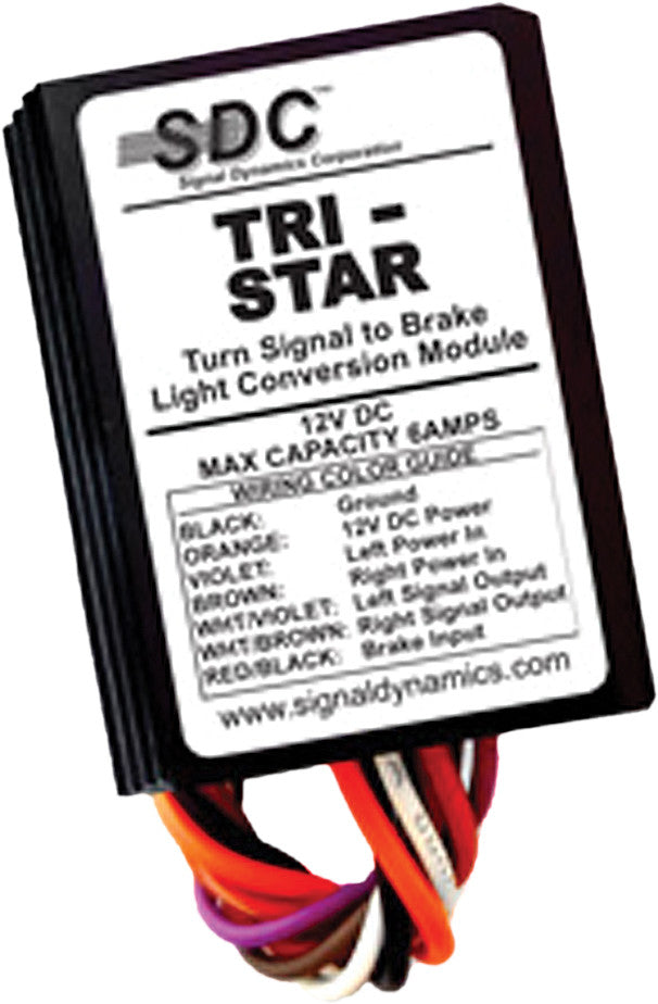 SDC Tri-Star Turn Signal To Brake Light Conversion Module 1006