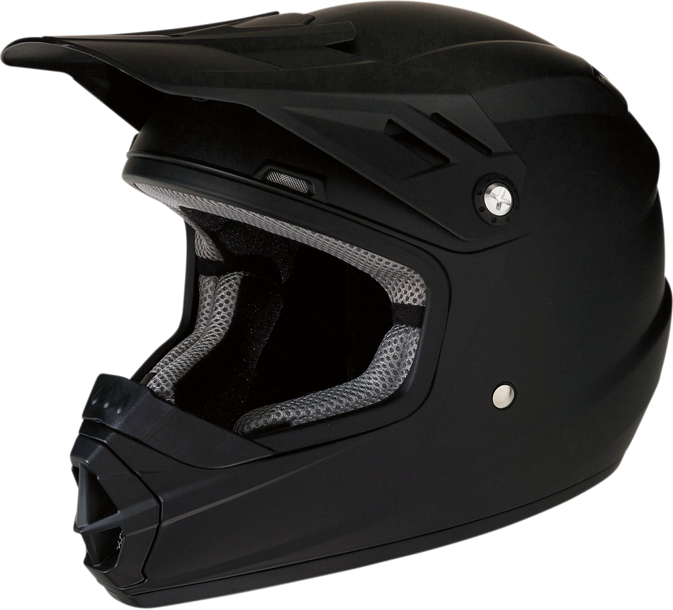 Z1R Youth Rise Helmet - Flat Black - Medium 0111-1157
