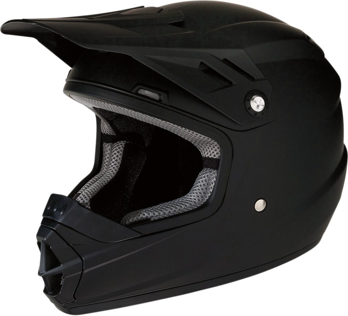 Z1R Youth Rise Helmet - Flat Black - Medium 0111-1157