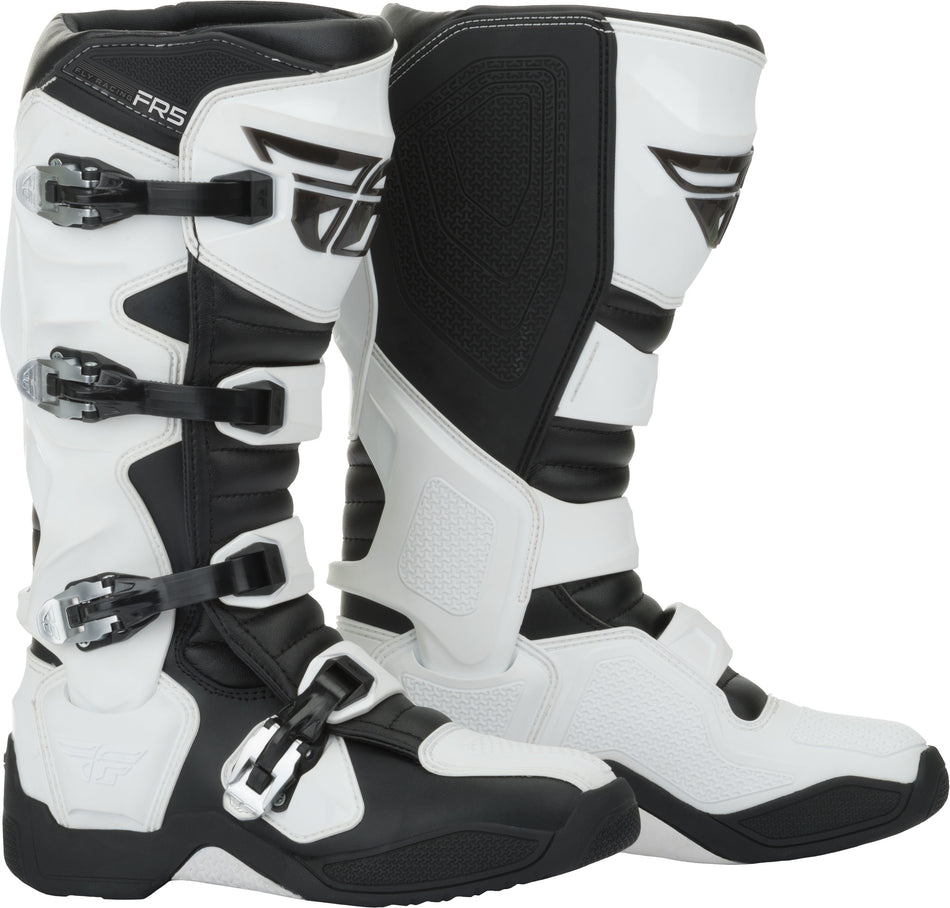 FLY RACING Fr5 Boots White Sz 07 364-70407