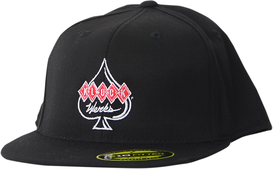 KLOCK WERKS Flexfit® Hat - Black - Large/XL KWA-CTR LOGO -L|XL