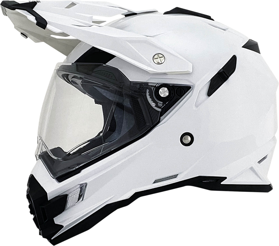 AFX FX-41DS Helmet - Pearl White - Medium 0110-3750