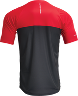 THOR Intense Assist Censis Jersey - Short-Sleeve - Red/Black - XS 5020-0204