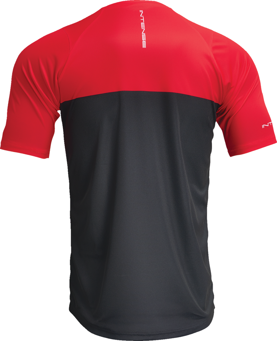 THOR Intense Assist Censis Jersey - Short-Sleeve - Red/Black - Small 5020-0205
