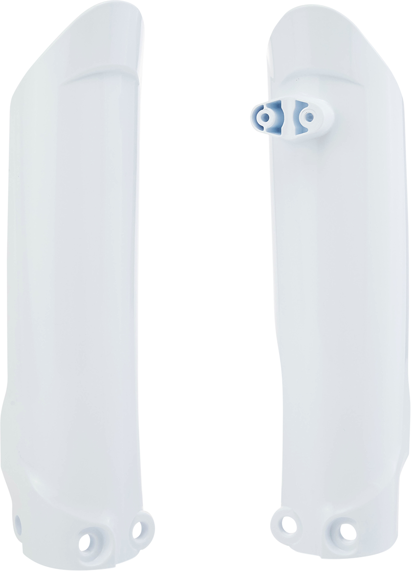 ACERBIS Lower Fork Covers for Inverted Forks - White 2791510002