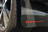 Rally Armor 17-22 Subaru Impreza Black UR Mud Flap w/ Red Logo MF45-UR-BLK/RD