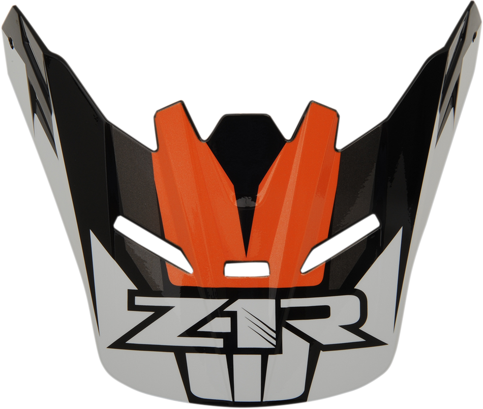 Z1R Youth Rise Visor Kit - Ascend - Orange 0133-1059