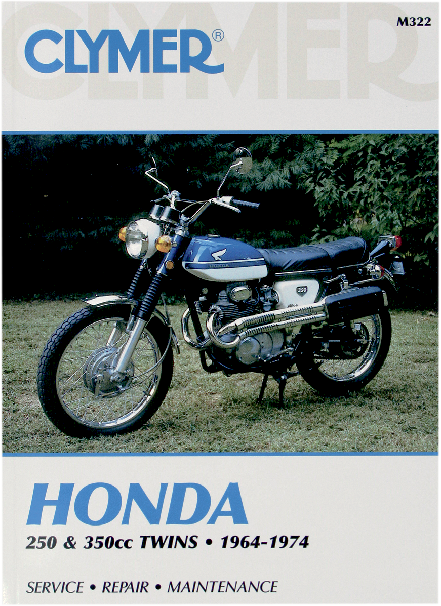 CLYMER Manual - Honda 250/350 Twins CM322
