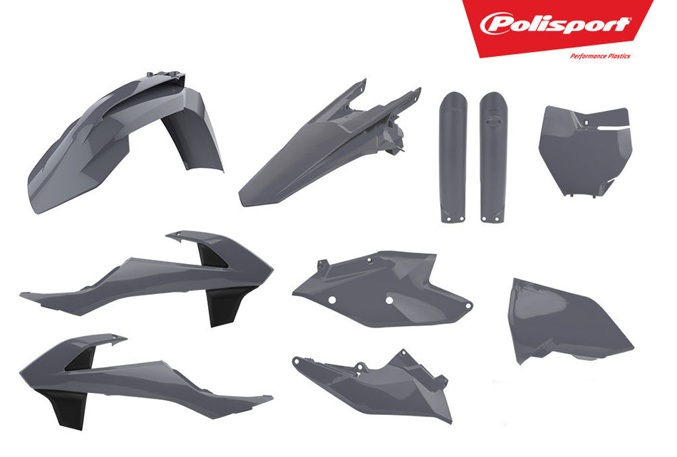 POLISPORT Plastic Body Kit Nardo Grey 90825