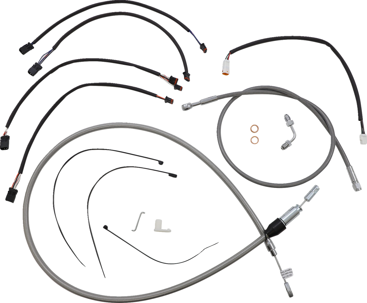 Kit de cables de control MAGNUM - XR - Acero inoxidable/cromo 5891181 