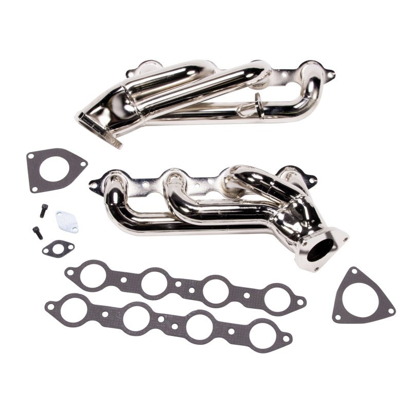 BBK 99-04 GM Truck SUV 6.0 Shorty Tuned Length Exhaust Headers - 1-3/4 Titanium Ceramic 4006