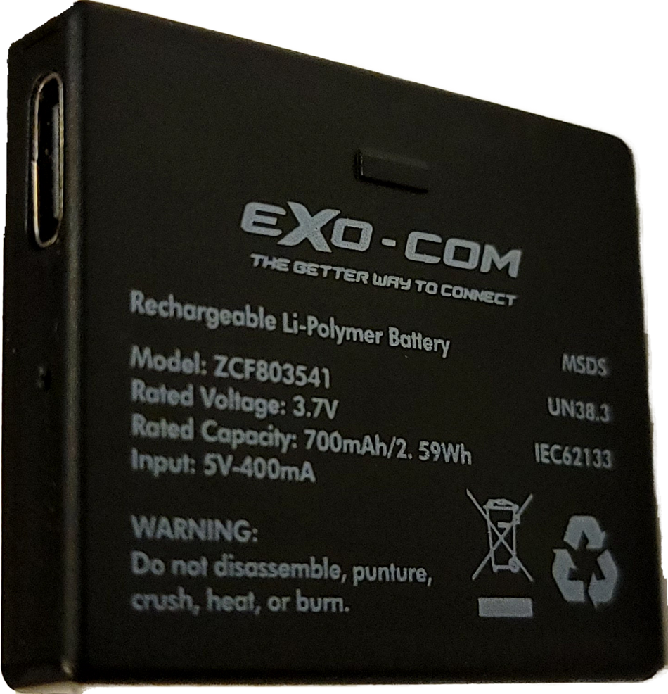 UCLEAR Exo-Com Replacement Spare Battery 338108