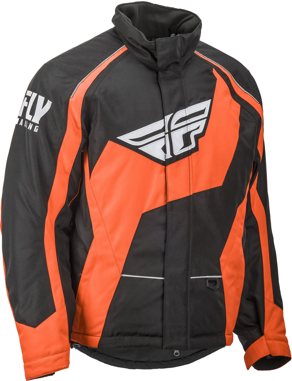 FLY RACING Fly Outpost Jacket Black/Orange Xl 470-4098X