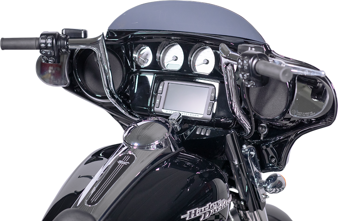 FAT BAGGERS INC. Handlebar - Pointed Top - 12" - Chrome 905012