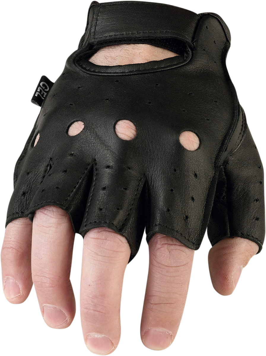 Z1R 243 Half Gloves - Black - Large 3301-2620
