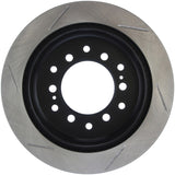 StopTech Power Slot 01-07 Toyota Sequoia/03-09 4 Runner / 03-09 Lexus GX470 Slotted Left Rear Rotor 126.44128SL