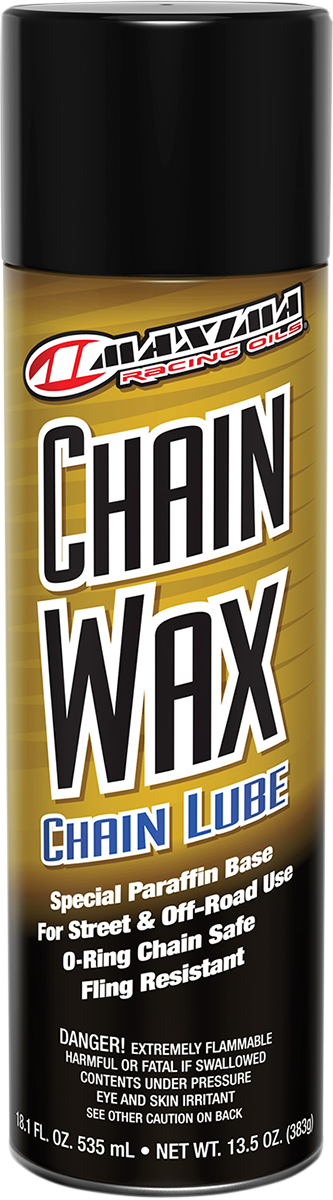 MAXIMA RACING OIL Chain Wax Lube - 13.5 oz. net wt. - Aerosol 74920-N