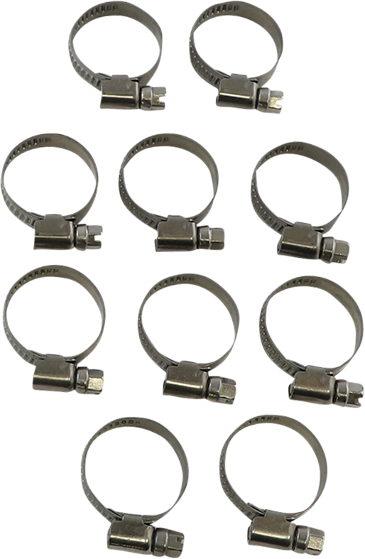 Parts Unlimited Embossed Hose Clamp - 16-27 Mm T03-6254-10