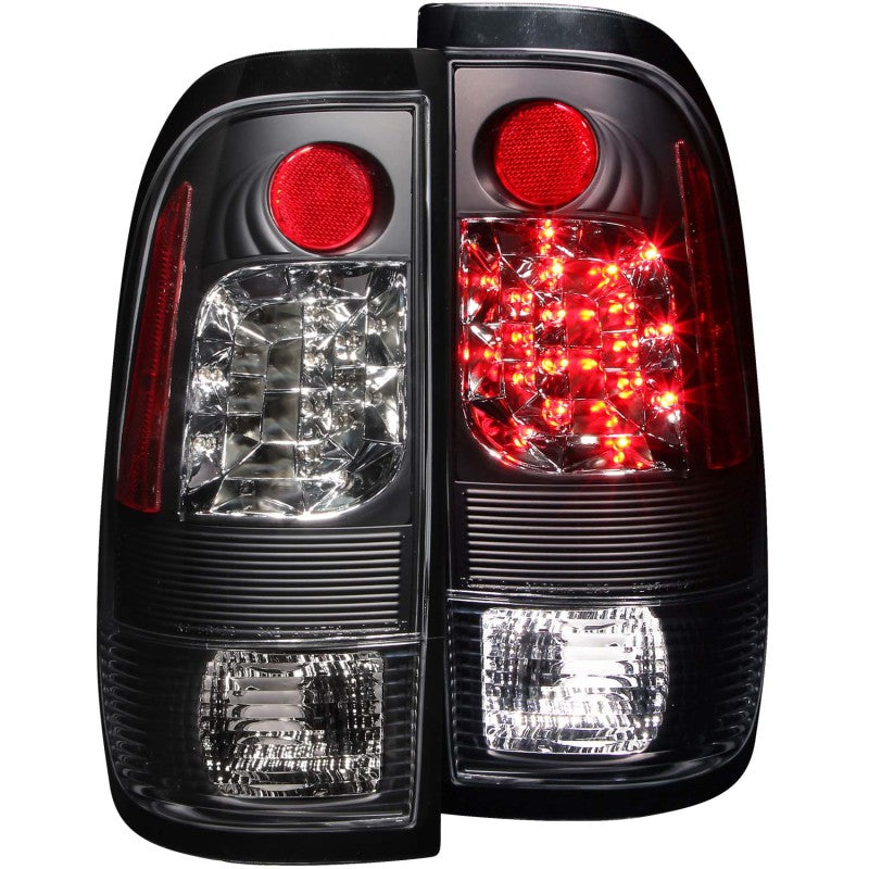 ANZO 1997-2003 Ford F-150 LED Taillights Black 311027