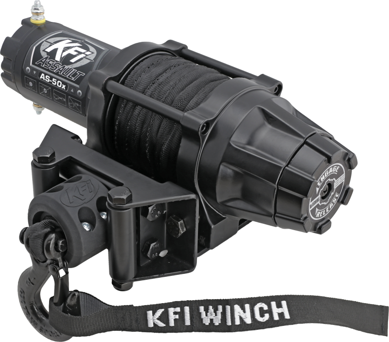 KFI Assault Series Winch 5000 lbs. - Synthetic Cable AS-50X