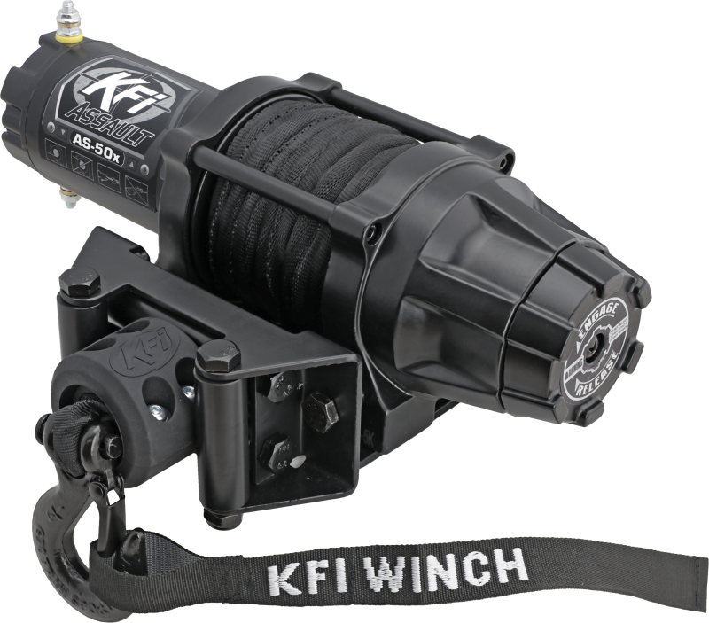 KFI Assault Series Winch 5000 lbs. - Synthetic Cable