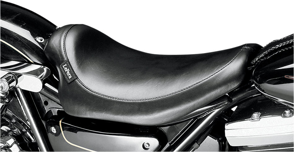 LE PERA Silhouette Solo Seat - Smooth - Black - FXR '82-'94 L-858