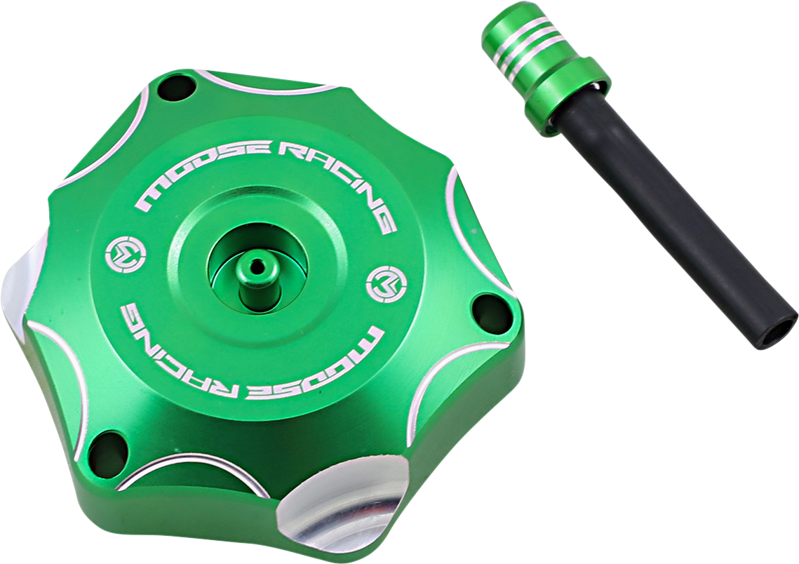 Tapón de gasolina MOOSE RACING - Verde - Kawasaki T03-2116GN 