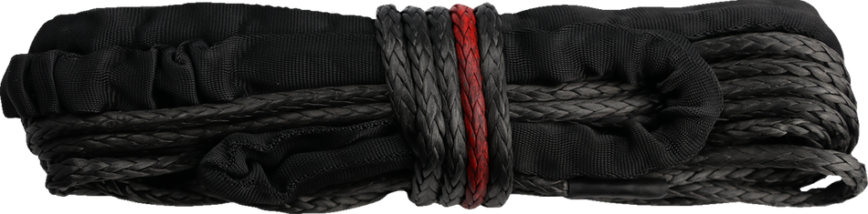 KFI PRODUCTS Winch Rope - Synthetic - Smoke - 1/4" x 50' SYN25-S50