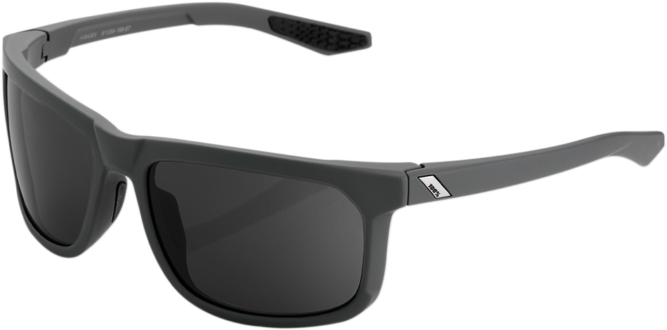 100% Hakan Sunglasses - Gray - Smoke 61036-188-57