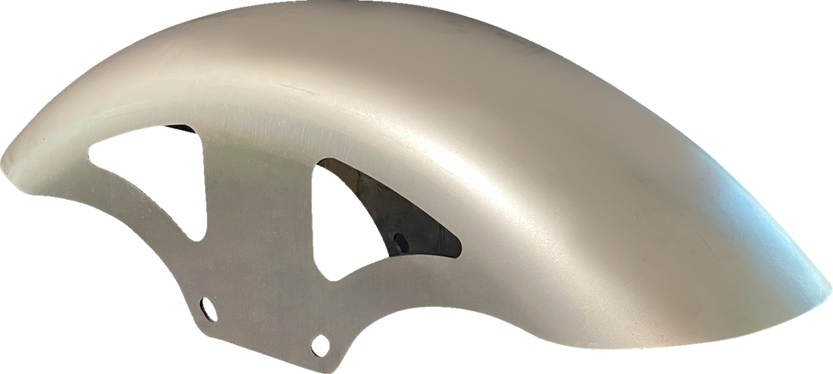 RUSS WERNIMONT DESIGNS Retro Front Fender - For 19" Wheel - 6" W - FLH/FLT RWD-50280