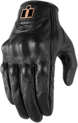 ICON Pursuit Classic™ Perforated Gloves - Black - Large 3301-3832