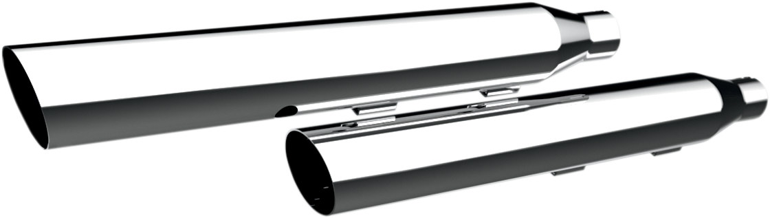 KHROME WERKS Mufflers - Slanted 202355