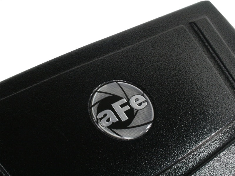 aFe MagnumFORCE Intake System Cover, Black, 2015 Ford F-150 Ecoboost V6 2.7L/3.5L (tt) 54-32648-B