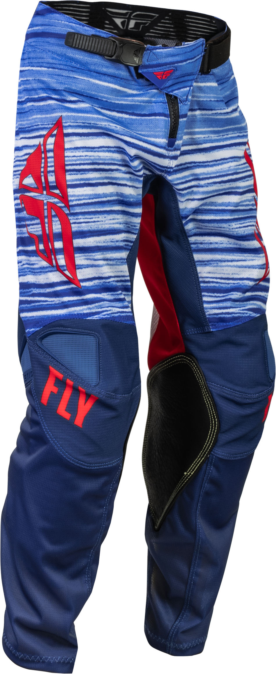 FLY RACING Youth Kinetic Mesh Pants Red/White/Blue Sz 22 376-34422
